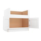 Key Largo White Farm Sink Base 36" Largo - Buy Cabinets Today