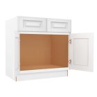 Key Largo White Sink Base Cabinet 33"W Largo - Buy Cabinets Today