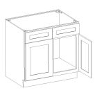 York Linen Sink Base Cabinet 42" Largo - Buy Cabinets Today