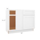 Blind Base Corner Cabinet 42" Left Largo - Buy Cabinets Today