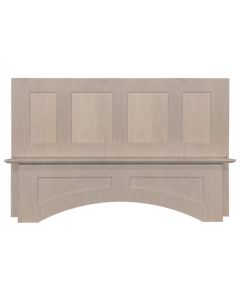 Unfinished Shaker Square Hood 48" Largo - Buy Cabinets Today