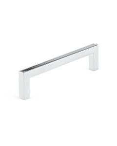 Polished Nickel Contemporary Metal Pull 5-7/16 in Largo - Buy Cabinets Today