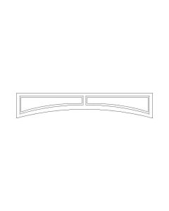 Arched Valance 60" Largo - Buy Cabinets Today